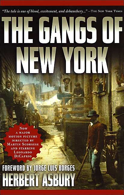 gangs of new york book herbert asbury